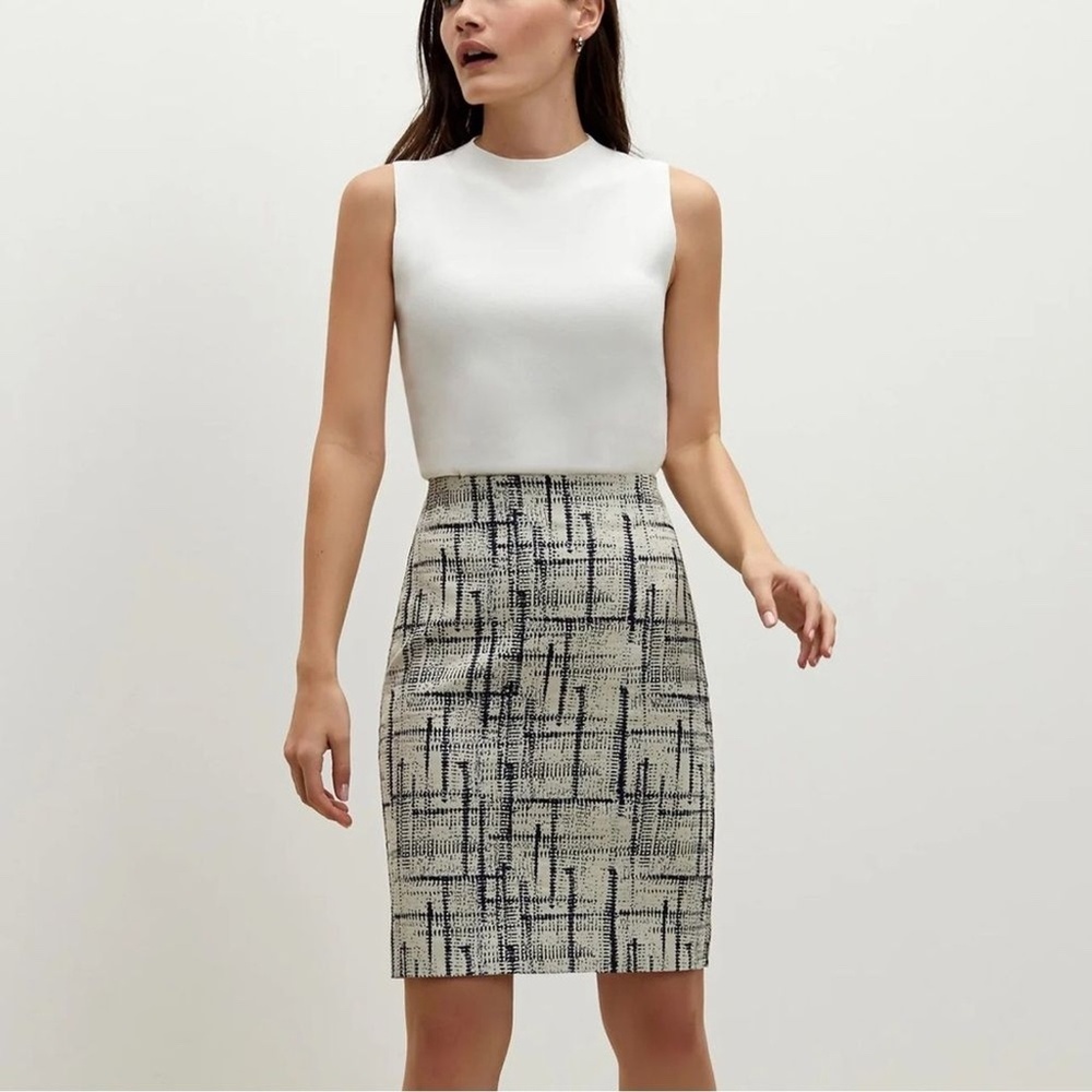 MM Lafleur NOHO SKIRT - NWT - Cubist Jacquard - Size 1A (Women's Plus)